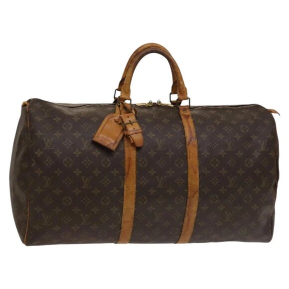 LOUIS VUITTON Monogram Keepall 55 Boston Bag - Picture 1 of 14
